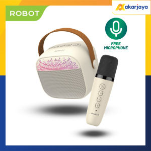 ROBOT RB50 Wireless Bluetooth Speaker Karaoke Portable With Wireless Mic
