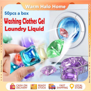 100/50pcs Laundry Detergent Ball Wash Beads Long Fragrance Laundry Beads Detergent Capsules Wash Laundry Long-lasting Fragrance Laundry Ball Powerful Clean Wash Liquids Beads