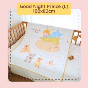 Baby Waterproof Mattress Pad 100x80cm 70x50cm Kids Cotton Bed Protector Baby Cot Liner Play Mat Portable Changing Mat by 8miles