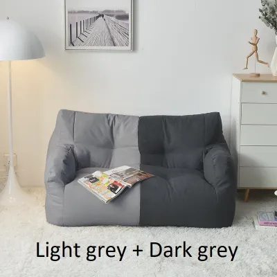 Beanbag.my™ Double Seater Sofa Design Bean Bag Full Set With Filling
