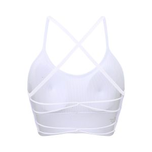 Thin Strap Cross Back Sports Bra Quick-Drying Shockproof Large Backless Yoga Underwear Detachable Chest Pad Fitness Bra细带式背扣运动文胸 速干防震 大背心式瑜伽内衣 可拆卸胸垫 健身文胸。。。