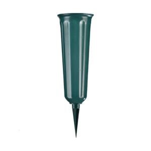 Decorative Plastic Floral Stake For Tombstones Gravesite Outdoor Use Resistant To Wind Rain Cemetery Lawn Flower Display