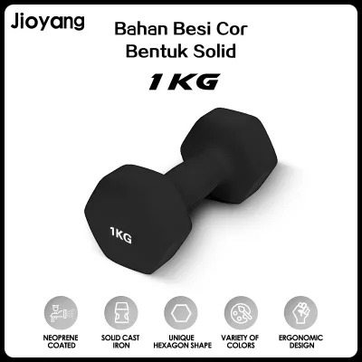 JOYANG Dumbell 3Kg / Barbel Mini / Barbel Non Slip Dumbbell (1 Pcs) / Dumbel / Barbel 3kg Gym Fitness Dumbell 2Kg Dumbell 1Kg