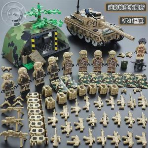 Military US Special Forces Delta SEALs Camouflage Building Blocks Minifigure Boy Compatible with