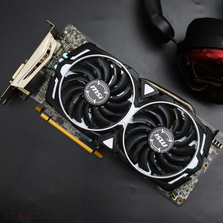 การ์ดจอราคาถูก MSI RX580 8G Armor มือสอง | Lazada.co.th