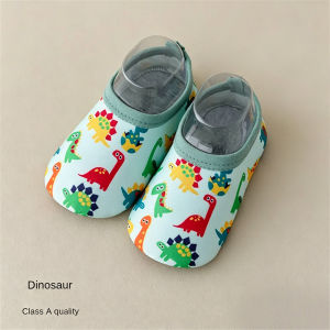 AILEBE Baby Socks Anti-Slip Cartoon Socks Class A Skin-Friendly Breathable All-Season Silicone Non-Slip Sole Safe For Walking Elastic Snug Ankle Stays Put Cute Animal Prints Baby Boys Girls 0-6 Years Perfect For Home Kindergarten Pambahay OOTD