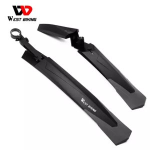 WEST BIKING 1Pair Mountain Bicycle Fender Quick Release Front Rear Cycling Fender Wings Mud Guard Bike Accessories Bike Fender