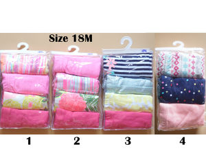 Quần legging lửng CARTERS bé gái sơ sinh đến 8 tuổi (4-30kg) Cambo xuất dư xịn. Set 3 4 5 quần legging Carter