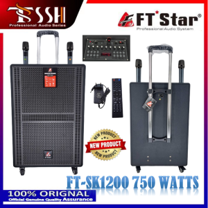 AUDIO PRO SYSTEM FT STAR FT-SK1200 12/ RECHARGEABLE/TROLLEY SPEAKER