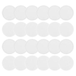 24PCS High Airflow Disks For Mushroom Farming Monotub Gas Exchange Mycelium Growth 2mm Thick Cotton Construction