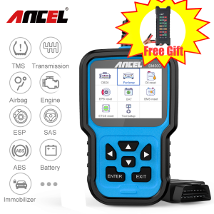 ANCEL BM500 OBD2 Scanner Professional Scan for BMW/Mini with SRS EPB SAS TPMS ABS Reset OBD ODB 2  Automotive Auto All Universal Car Diagnostic Tool