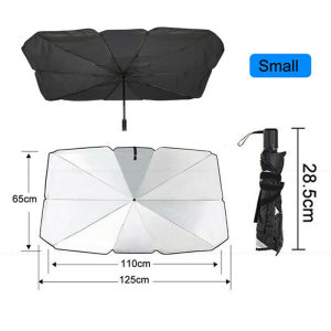 【Ann-Car】Foldable Car Front Windshield Sun Shade Umbrella Car UV Cover Car Sun shade Sunshade Heat Insulation Front Window Interior Protection