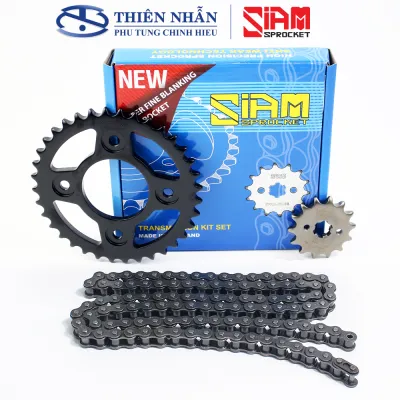 Nhông sên dĩa SIAM Wave RS/RSX/S100/S110/alpha mới Future 2/X/Neo (428S-106L 14T-36T)