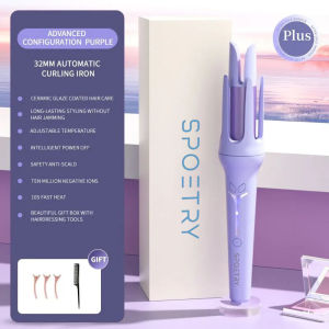 28/32/36MM Fully  Automatic Curling Iron Set 32MM/28MM Roll Curler Hair Straightener Multifunctional Negative Ionic Curling Iron
