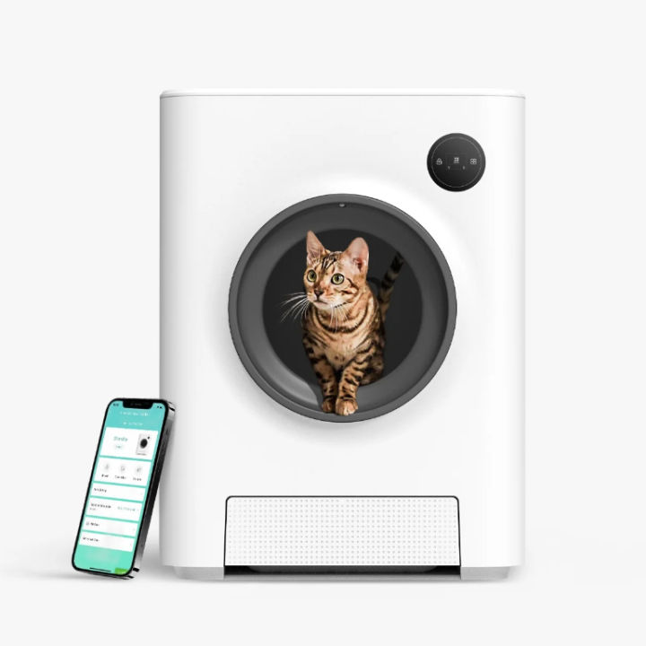 ❁Pet Marvel Magic Cube Automatic Cat Litter Box Bekas Tandas