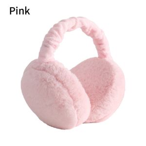 Faux Rabbit Fur Soft Plush Earmuffs Ear Warmer Winter Warm for Women Men Fashion Foldable Ear Cover