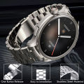 Stainless Steel Strap For Amazfit Cheetah Pro / Round Smart Watch Metal bracelet Wristband For Amazfit Balance / GTR mini / GTR 4 Ltd Edition Band Accessories. 