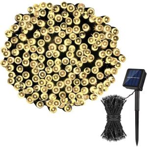 VIVOLILV 2-3 Days Delivery⚡️12M Solar Led String Lights Fairy Lights Party Outdoor Christmas Decoration Garden Decoration