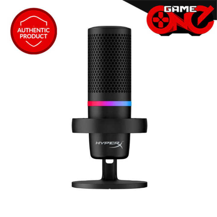 HyperX DuoCast RGB USB Condenser Gaming Microphone Black Lazada PH