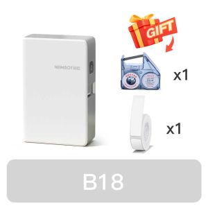 NIIMBOT N1 เครื่องพิมพ์ฉลากแบบพกพาขนาดเล็กเครื่องทำฉลากการถ่ายเทความร้อนช่วยยืดอายุริบบิ้น