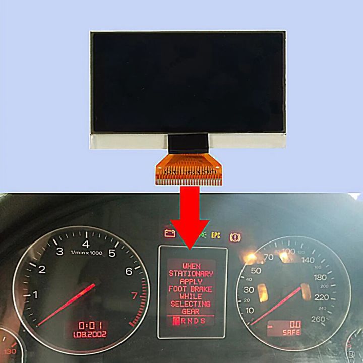 【support】 2023 Car Screen Instrument Cluster Lcd Screen Display For Audi A4 B6 B7 Dashboard