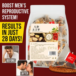 Nourishing Tea Repairing Falseness Ginseng Five Treasures Tea Triangle Tea Bag Scientific Proportioning