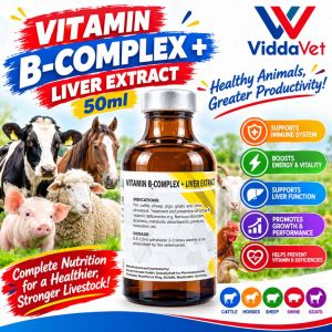 Animal Nutrition Supplement 50ML B-Complex + Liver Extract Vitamin B Complex + Liver Extract