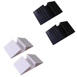 Freestanding Dog Gate Fence Panel Pet Gate Fence Support Feet Dog Gate Stable Stand Triangular Isolation Fence Stand