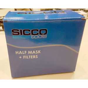 Masker Gas Respirator Penyaring Udara Polusi Industrial Melindungi dari Bahan Kimia Debu Racun