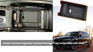 Center Console Organizer Tray for BMW X5 F15 X6 F16 2014-2019