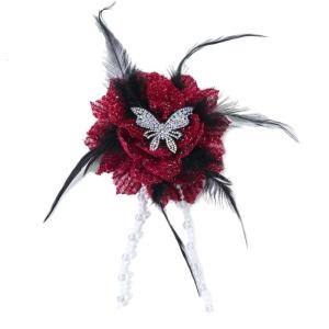 Handmade Dự Án hình hoa trang trí trang phục hóa trang Headband Trâm Hat Decors Quá Khổ miếng dán hoa Phụ kiện May