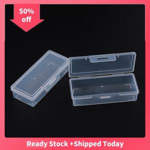 🔥🔥🔥sjqgqx DiY Small Square Clear Plastic Storage Box For Jewelry Embroidery Craft Bead Home Storage Accessories