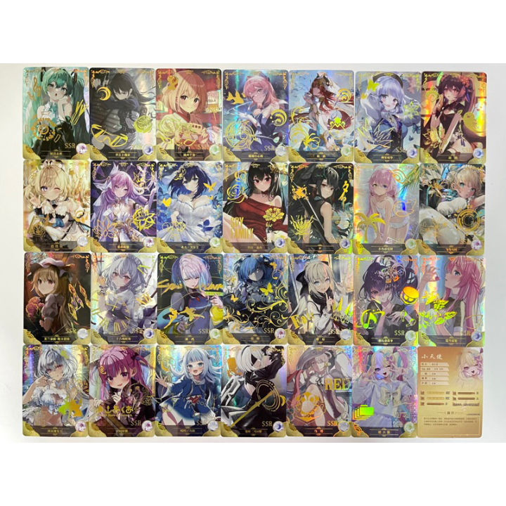 32 Hololive Vtuber Goddess Story cards bundle UR SSR top