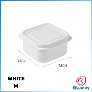Blumey กล่องเก็บของในตู้เย็น ถนอมอาหาร พลาสติก Storage box