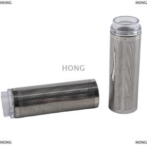 💞【Special price】💖HONG ที่กรองตู้ปลาสแตนเลสท่อกรองล่วงหน้าสำหรับตู้ปลาอุปกรณ์เสริมท่อกรองล่วงหน้าสำหรับตู้ปลา