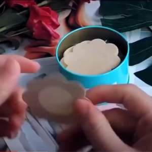 Hộp 60 miếng dán ngực giấy lụa dán ti giấy sử dụng tiện nhanh