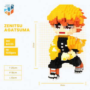 SMY Toystown Demon Slayer Medium Mainan Bangunan Nano Block Bricks Mainan Edukasi Balok Susun Mainan Anak Mainan Tumpuk Balok Karakter Kartun Animasi 3D
