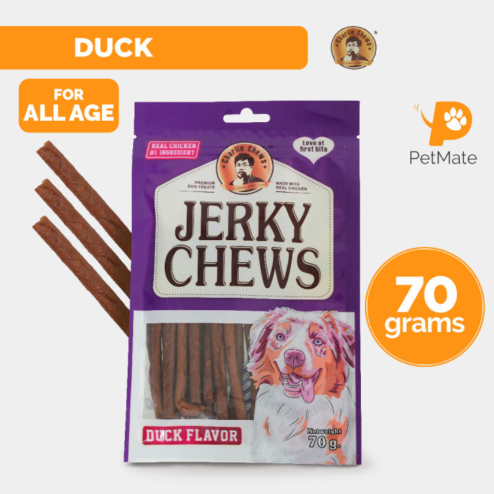 Jerky Chews Adult Dog Treats Duck 70g PetMate pet foods treat