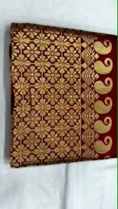 SAREE SOFT LICHI SILK CLOTH gesalcd6/058