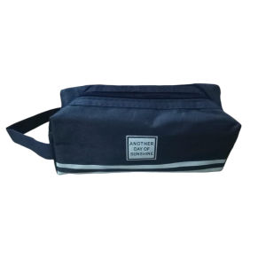 BI Kotak Pensil Dan Stationery Dual Zipper / Dompet Pensil 2 Pouch S135