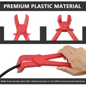SHPYHT✨ 3Pcs Set Elbow Hose Tube Clamp Pliers Tool Brake Fuel Water Line Clamp Pliers For Car Repair Hose Clamp Removal Hand Tool