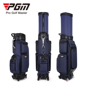 PGM Golf Stand Bags 4 Universal wheel Waterproof Telescopic Golf Travel Bag with Brake System and Handle Design QB096