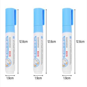 1/3/5Pcs Portable Quick-Drying Thermal Paper Eraser Pen Privacy Protection Tool Eraser Credit Card Masking Pens Express Face Sheet Applicator