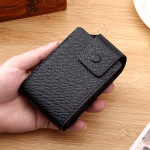 WH [Men Multi-function Business Leather Credit Card Holder Walllet] [Large Capacity Multi Card Holder Coin Purse Pocket Organizer]