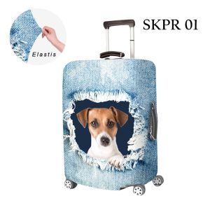 Sarung Koper 24 Inch 20 28 18 Elastis Luggage Cover Pelindung Kode