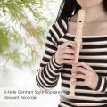 8 Hole Flute Students Holes Beginner Flute Children Primer Flute/Professional Sound Easy Adjustable ABS Non-Toxic. 