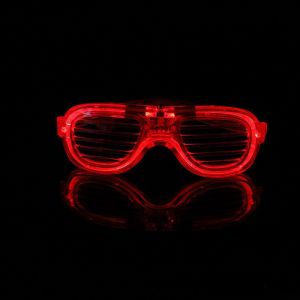 Glow LED Light Glasses Christmas fairy lights Glasses for Gift Shades Flash Rave Luminous Glasses Festive Atmosphere Props for Christmas decoration