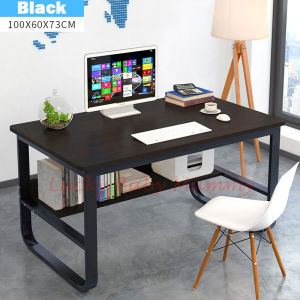 【U Frame Computer Table】Study Table / Computer Desk with Shelf Multiple Sizes Available