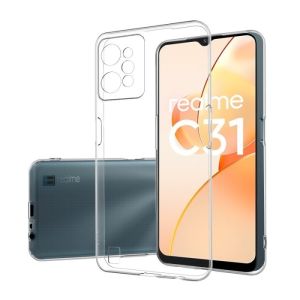 Case REALME C31 Soft Case Silicone TPU Transparant Premium Casing Handphone