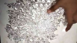 PAKET BANDUL KRISTAL AKRILIK TOMBAK KECIL UNTUK DEKORASI Pelaminan